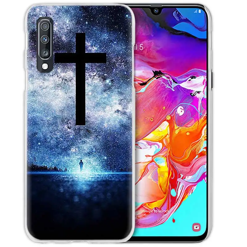 Jesus Cristo чехол для samsung Galaxy A50 A70 A20e A60 A40 A30 A20 A10 A8 A6 плюс A9 A7 жесткий поликарбонатный чехол-портмоне для телефона Капа