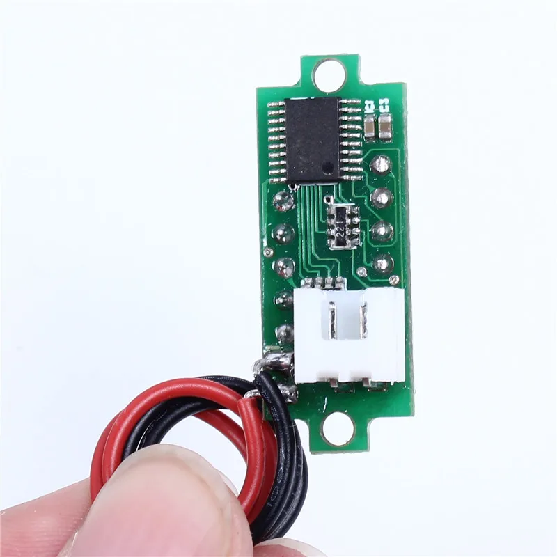 DC 4-28V 0,2" цифровой термометровый Зеленый цифровой термометр NTC металлический водонепроницаемый датчик температуры детектор контроллер термометра