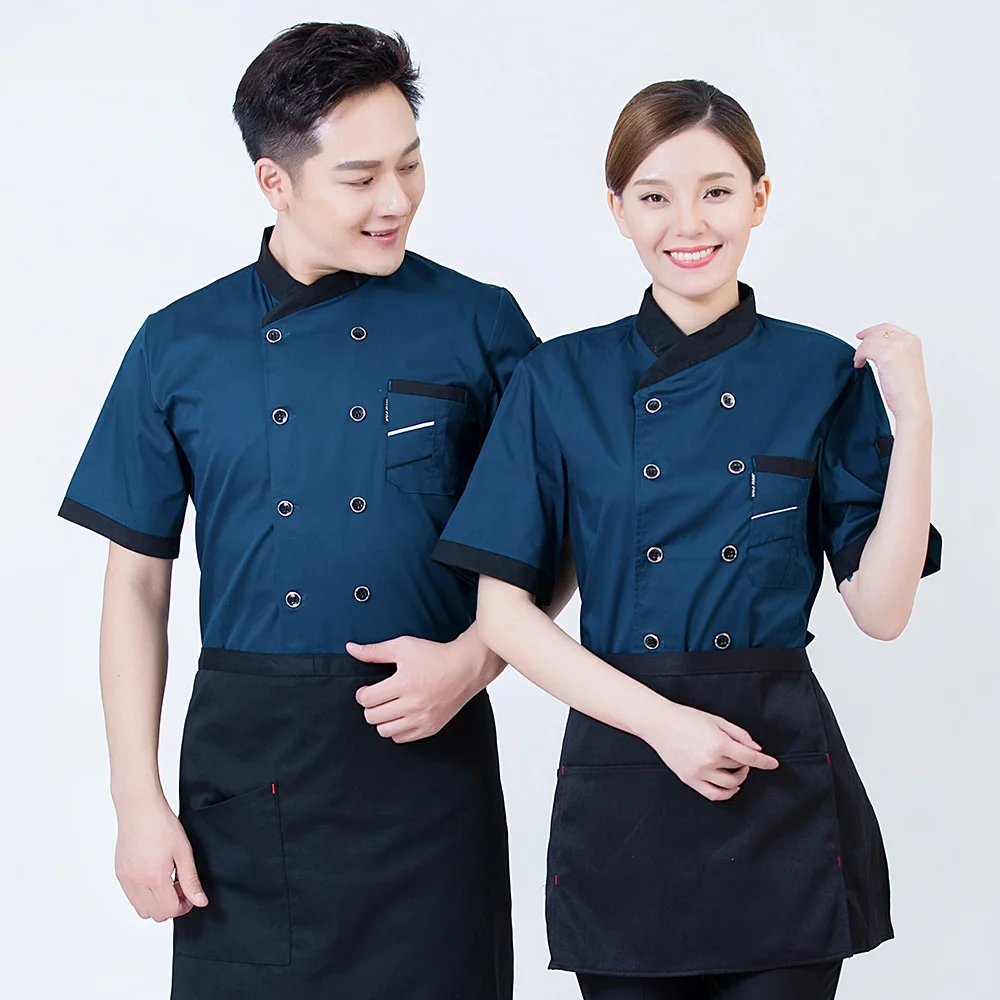 Куртка шеф повара IF new Cooks унисекс для кухни ресторана униформы дышащая