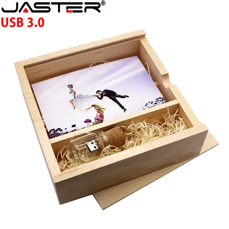 JASTER USB 3,0 180*180*60 мм, фотоальбом USB+ коробка usb флеш-накопитель карта памяти 64 ГБ 16 ГБ 32 ГБ логотип клиента свадебный подарок