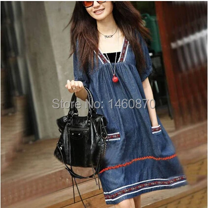 Джинсовое платье для беременных Одежда летняя одежда 2019 | Мать и ребенок