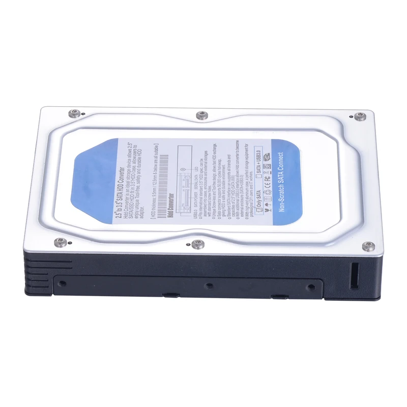 Unеop ST5510 одиночный отсек 2 5 до 3 дюйма SATA SSD Конвертор анклаур для дюймового модуля
