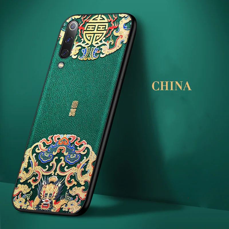 Кожаный чехол Aixuan для Xiaomi Mi 9, чехол для телефона с 3D тисненым рисунком, кожаный силиконовый чехол на заднюю панель, чехлы для Xiaomi mi 9 Mi9 SE Capa