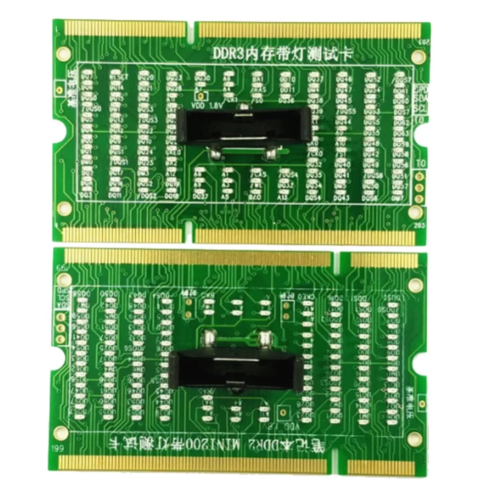 Горячая Распродажа оригинальная новая DDR2 + DDR3 карта памяти тестер материнская