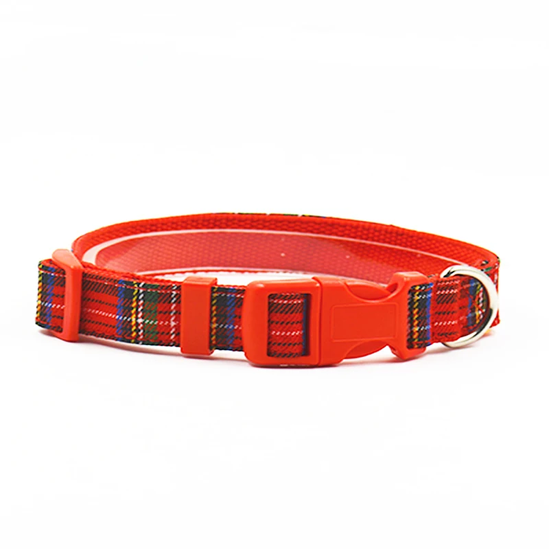 Ошейник Поводок Нейлоновый Регулируемый размер для маленьких и средних собак S L