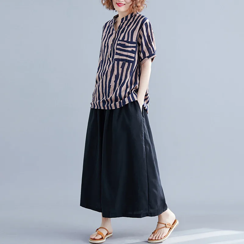 Новинка 2019 года повседневный комплект из двух предметов новинка летний топ в