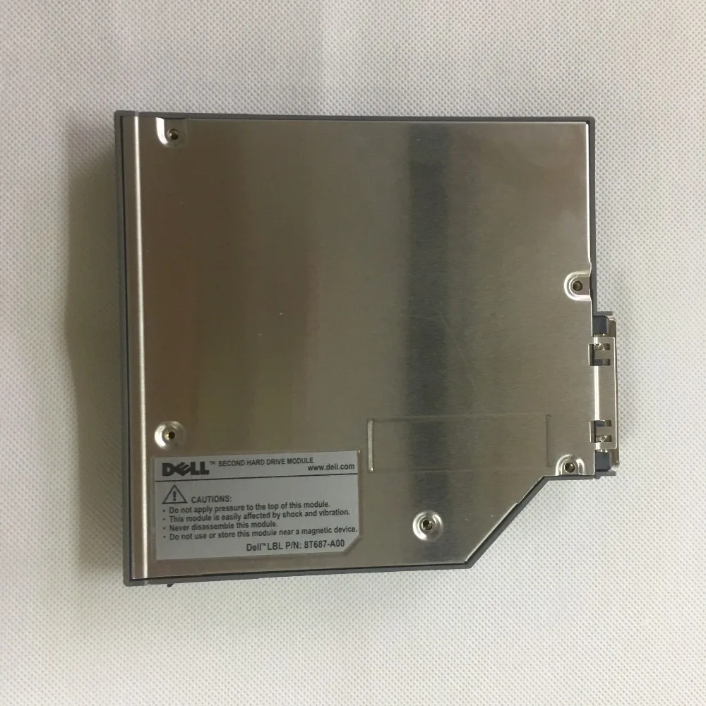 Жесткий диск Caddy для Dell Latitude D610 D620 D630 D800 D810 D820 D830 IDE 2nd жесткий HDD Adapter P/N:8T687