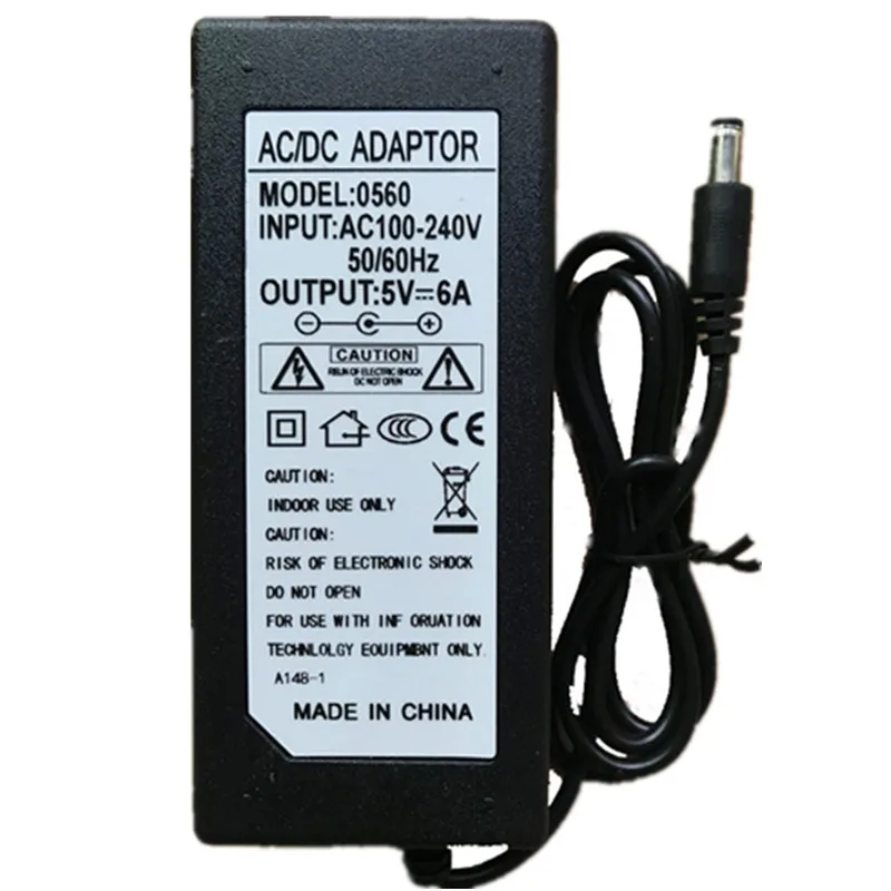 AC 100/240V к DC 5V 12V 24V Светодиодный источник питания 1A 2A 3A 5A 6A 8A 10A трансформатор освещения для светодиодной ленты CCTV камеры безопасности