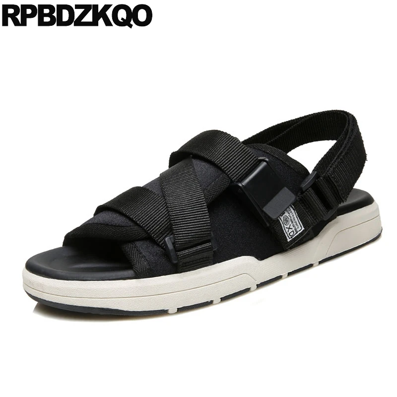 Сандалии мужские сетчатые без шнуровки спортивные туфли в итальянском стиле