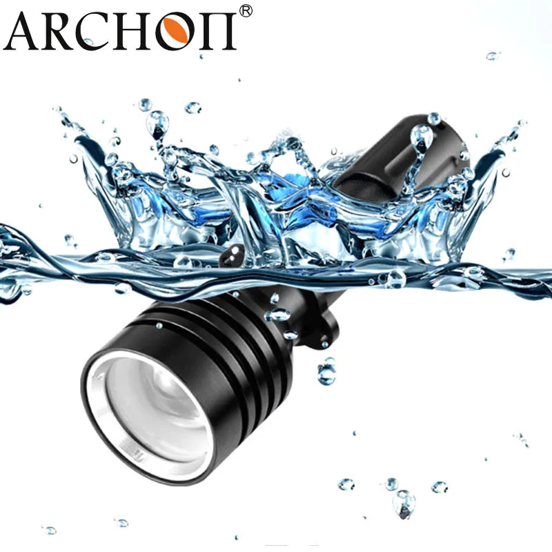 Карманный фонарик для дайвинга ARCHON D10U W16U подводный водонепроницаемый фонарь 3