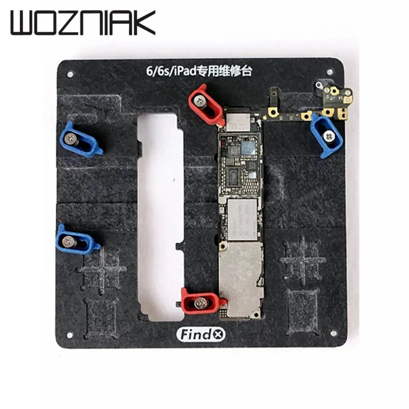 Find x365 mainboard jig специальный операционный стол для обслуживания iphone вращающееся устройство для рассеивания тепла новейшая материнская плата jig - Цвет: 6g 6s jig