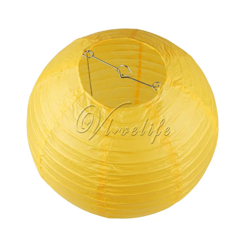 Круглый Китайский бумажный фонарь на день рождения свадьбу вечеринку домашний