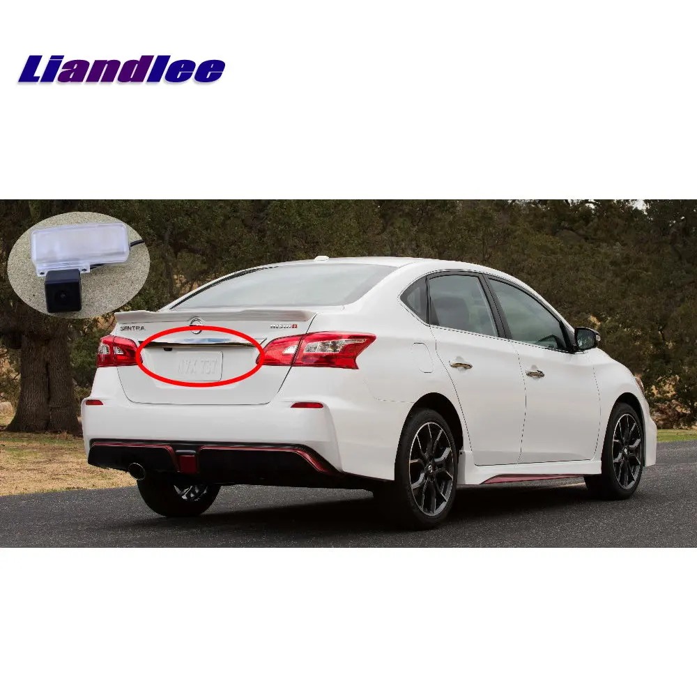 Liandlee Автомобильная камера заднего вида для Nissan Sylphy / Pulsar Sentra (B17) 2015-2018 резервная