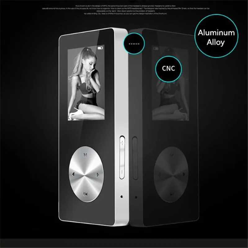 1," беспроводной Bluetooth Hi-Fi HD MP3 MP4 плеер, без потерь стерео Бас микрофон наушники, быстрая зарядка USB кабель, динамик FM Запись и TF слот