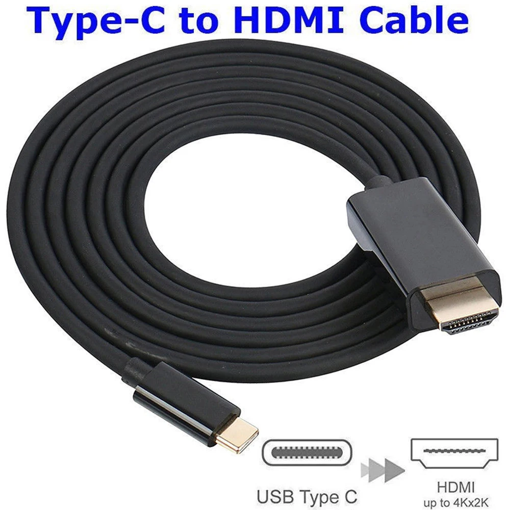 4K 1080P Micro USB 3 1 Type c к HDMI адаптер кабель для HDTV Macbook ноутбука телефона видео C