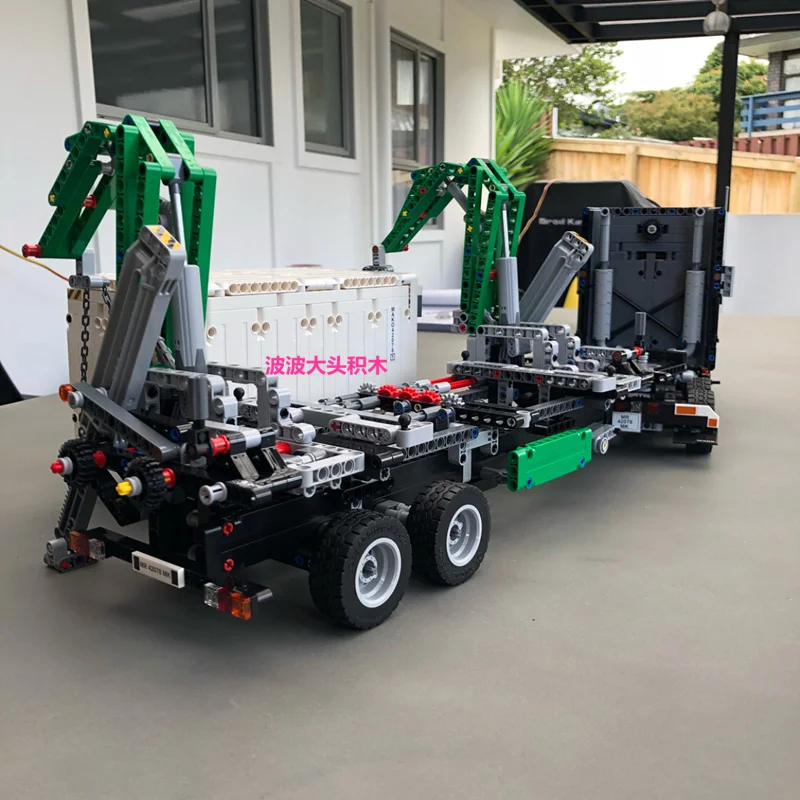 20076, 2906 шт, серия Technic, большие наборы грузовиков Mack, совместимые с 42078 строительными блоками, кирпичи, Развивающие детские игрушки