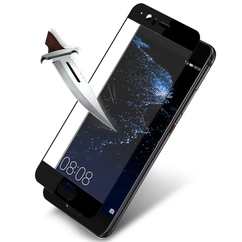 RHOADA полное покрытие закаленное стекло Защита для экрана Huawei P10 Plus Защитная пленка