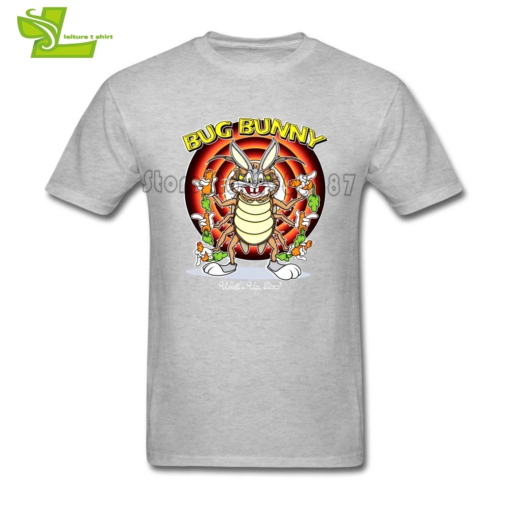 Bug Bunny Bad Rabbit взрослая футболка крутая индивидуальная Футболка мужская с коротким