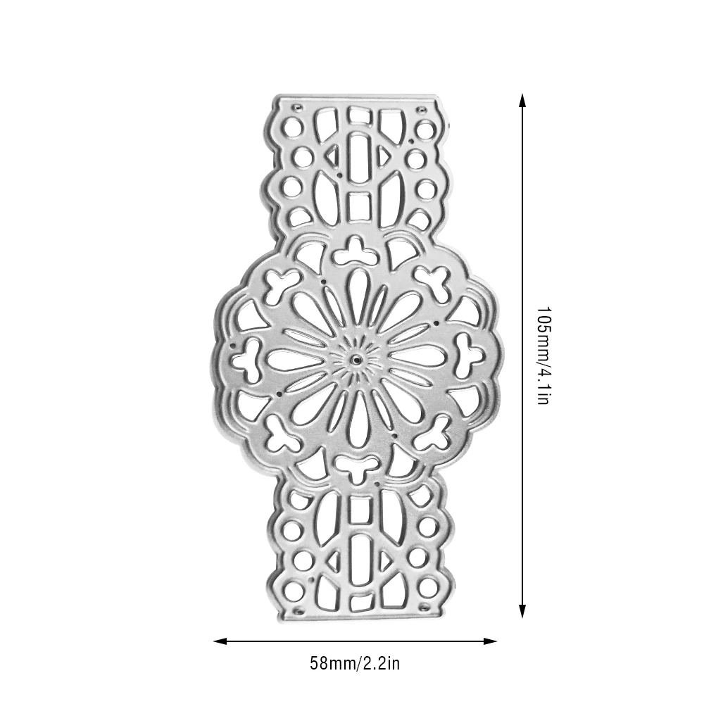 Новинка 2019 металлические режущие штампы деревья часы Скрапбукинг алюм тиснение