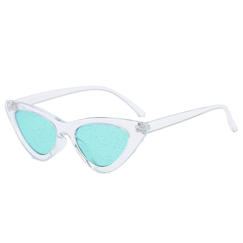 Женские солнцезащитные очки smism Bling Cateye с линзами для глаз унисекс Lunette De Soleil Femme Fun