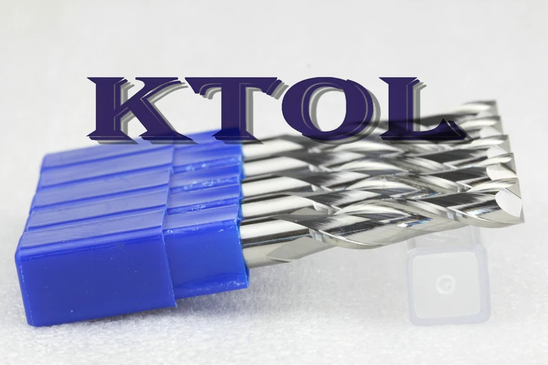 Мощная Концевая фреза 8*35 мм с 2 канавками для деревообрабатывающего инструмента