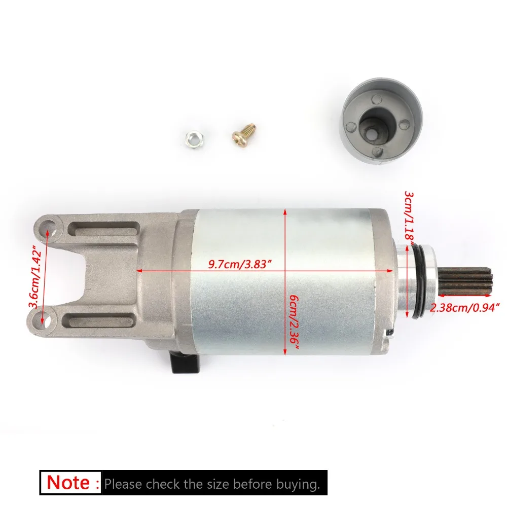 Areyourshop Электрический стартер для мотоцикла Suzuki GSF400 91 95 GSF600 Bandit GSX 400 600 GSF650 12V