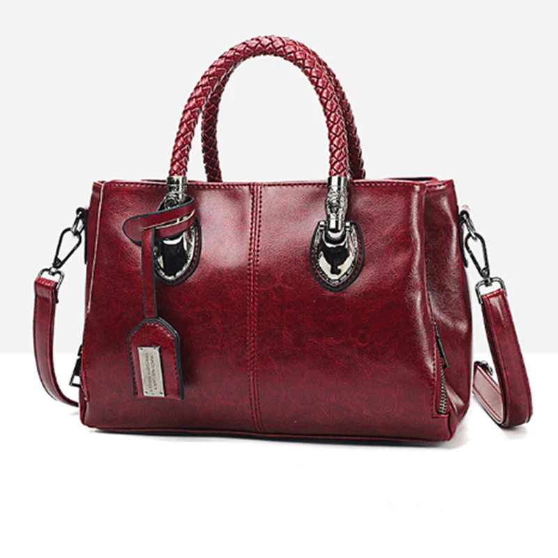 

Women Handbags Ladies PU LeatherLarge Capacity Female Casual Tote Bags Quality Female Shoulder Bags Bolsas For Femme