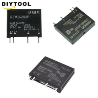 relay module g3mb 202p g3mb 202p dc ac pcb ssr in 5v 12v 14vdc out 240v ac 2a solid state relay module