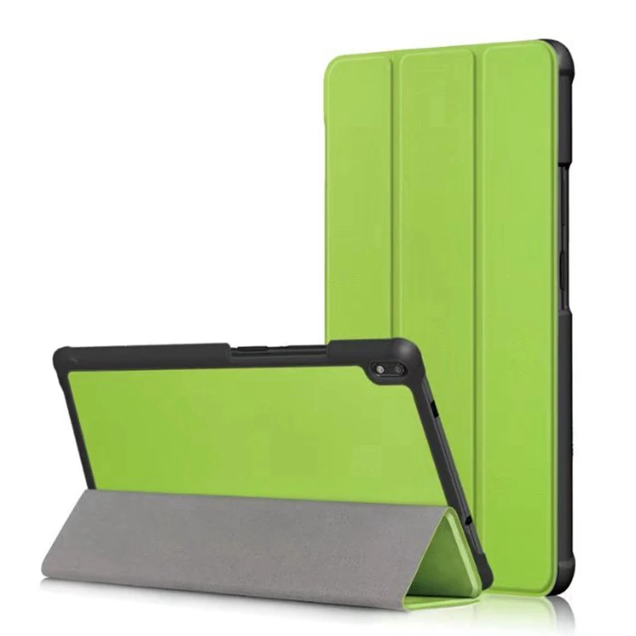 gre Тонкий кожаный чехол-книжка из искусственной кожи чехол для lenovo Tab 4, 8 плюс TB-8704X TB-8704F TB-8704N Стенд Крышка для lenovo Tab 4, 8 плюс планшетный чехол - Цвет: gre