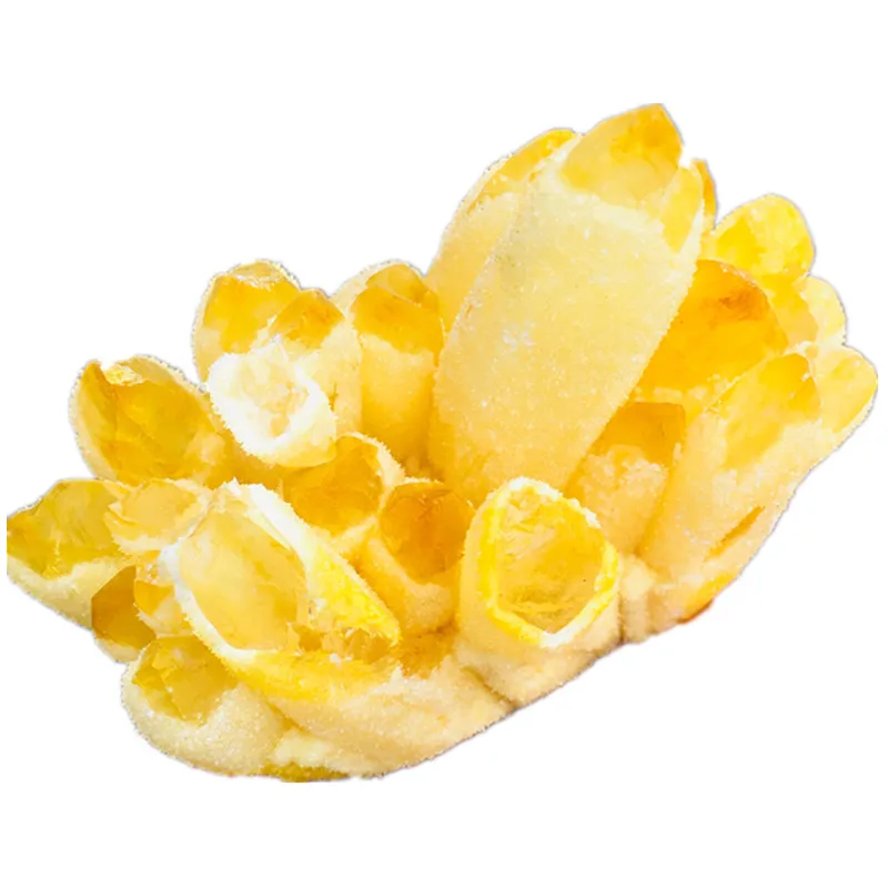 

Rare natural beautiful yellow quartz crystal collection specimens natural quartz crystal and mineral clusters