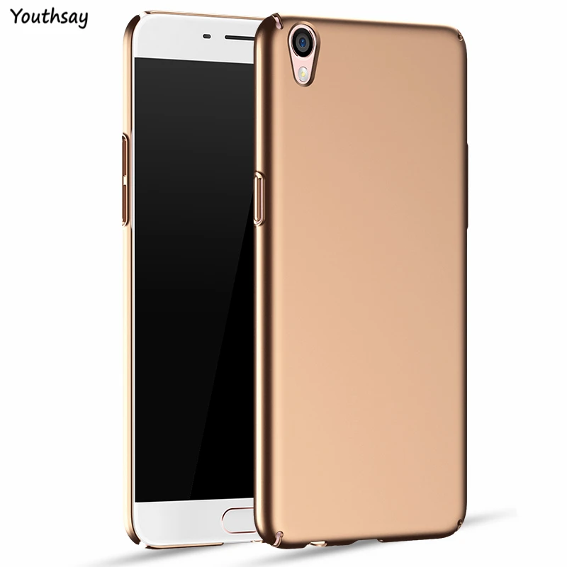 Gold Youthsay для чехол для телефона Oppo R9 чехол R9T R9M класса люкс, без шнуровки, тонкая защита, покрытие для Oppo R9 чехол для Oppo F1 плюс Чехол 6,0 дюймов - Цвет: Gold