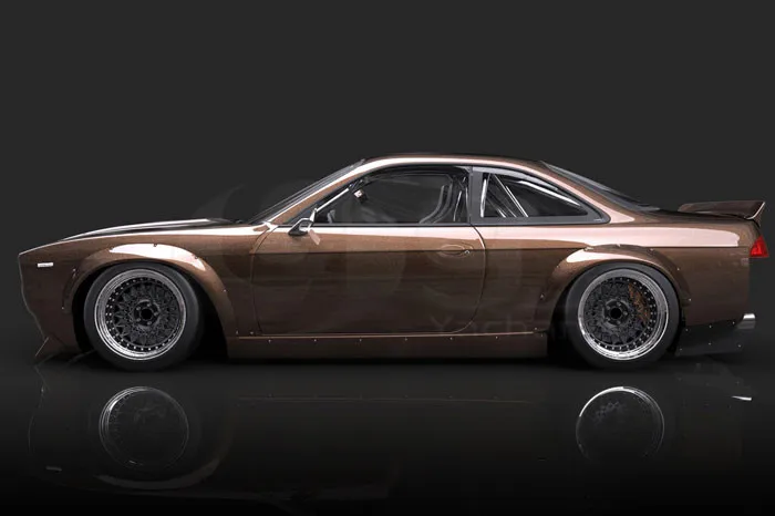 Стеклопластик боди подходит для 95-98 S14 Zenki S14A Kouki RB V" BOSS" Аэро стиль набор бампер крыло фары