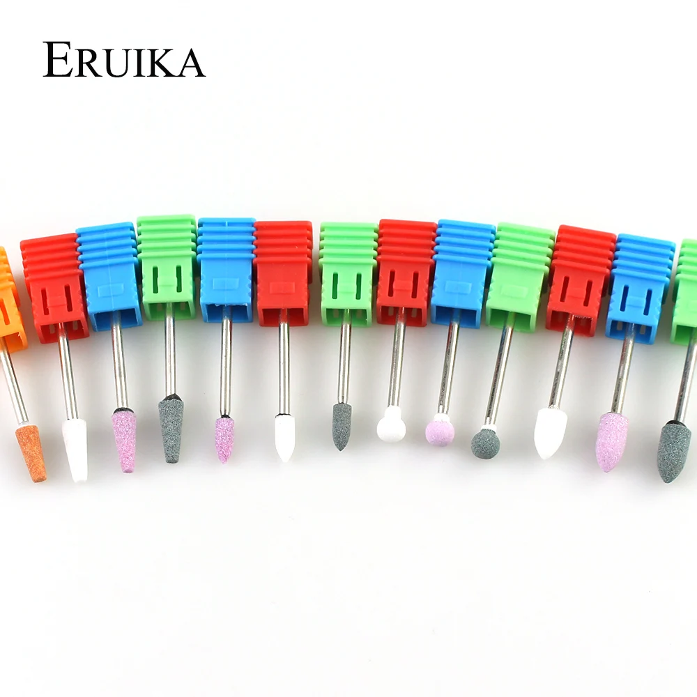 1 шт. керамический камень для ногтей фреза роторной кутикулы заусенцы