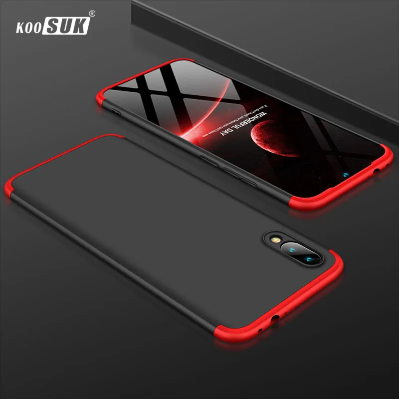 Чехол для Huawei Y7 Pro 2019 черный чехол Y7Pro Роскошный телефона с жесткой защитой