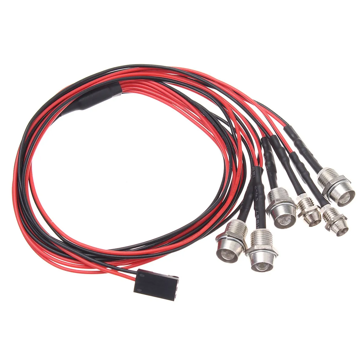 6 светодиодов комплект светодиодных фар задний фонарь для HSP 1/10 RC модели