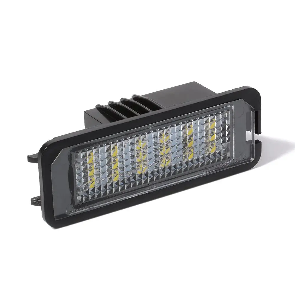 2 шт. номерной знак 18 LED 3528 SMD с декодером для гольфа 4/5/6 жук ПАССАТ поло Seat Altea |