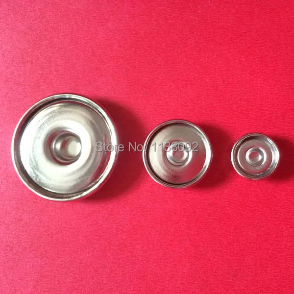 

free ePacket ship 150pcs/lot Diy 30/18/12mm OEM, ODM Metal Copper Snap Stud Button Charm Base Findings For Making Snap Button