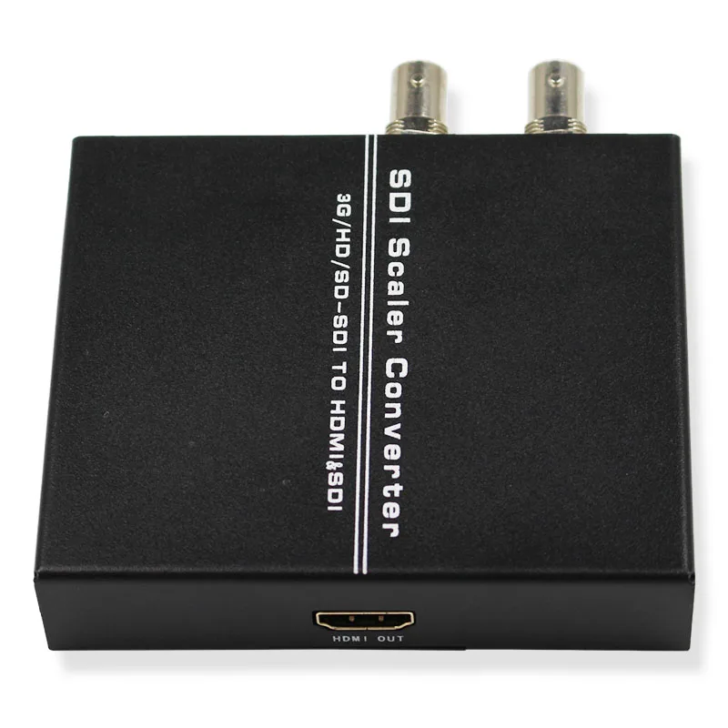 SDI к HDMI Scaler видео аудио конвертер адаптер, SDI(SD-SDI/HD-SDI/3G-SDI) и HDMI выход, sdi2hdmi scaler