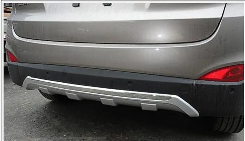 Подходит для hyundai ix35/Tucson MK2 2010 2012 2013 Высокое качество ABS Пластик переднего и заднего бампера, комплект из 3 предметов