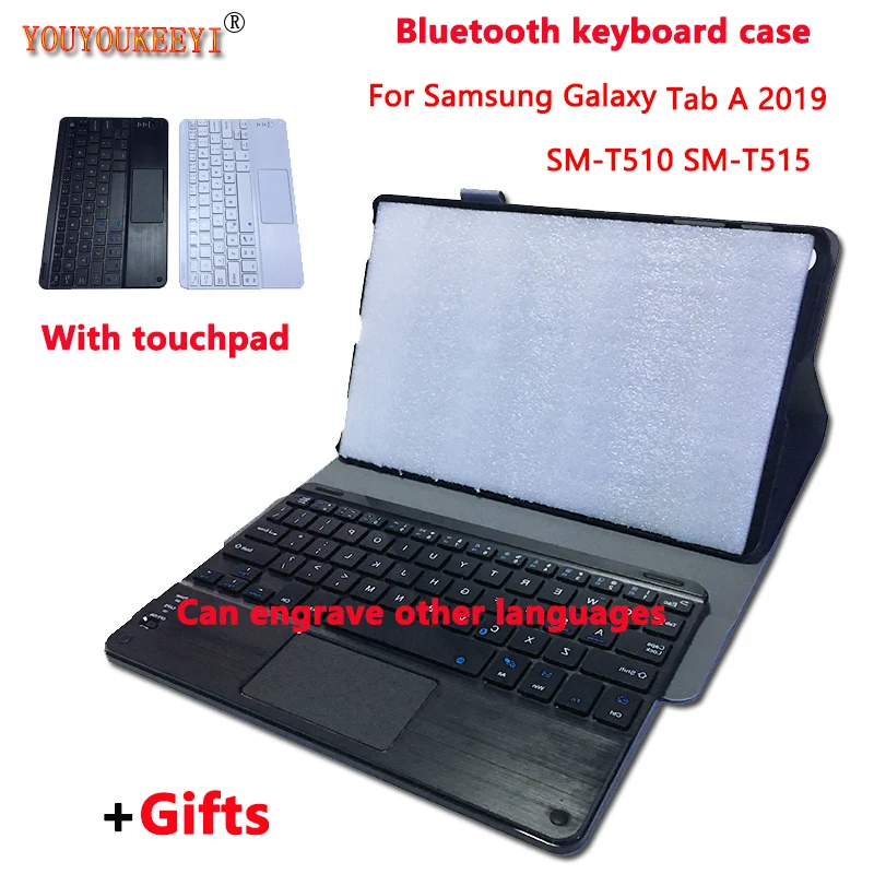Оригинальный беспроводной чехол с клавиатурой Bluetooth для Samsung Galaxy Tab A 2019