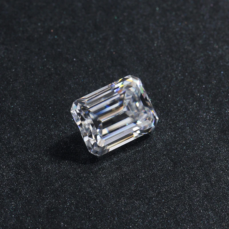 EF Белый 5*7 мм 1ct изумруд огранки моиссаниты свободные драгоценные камни для