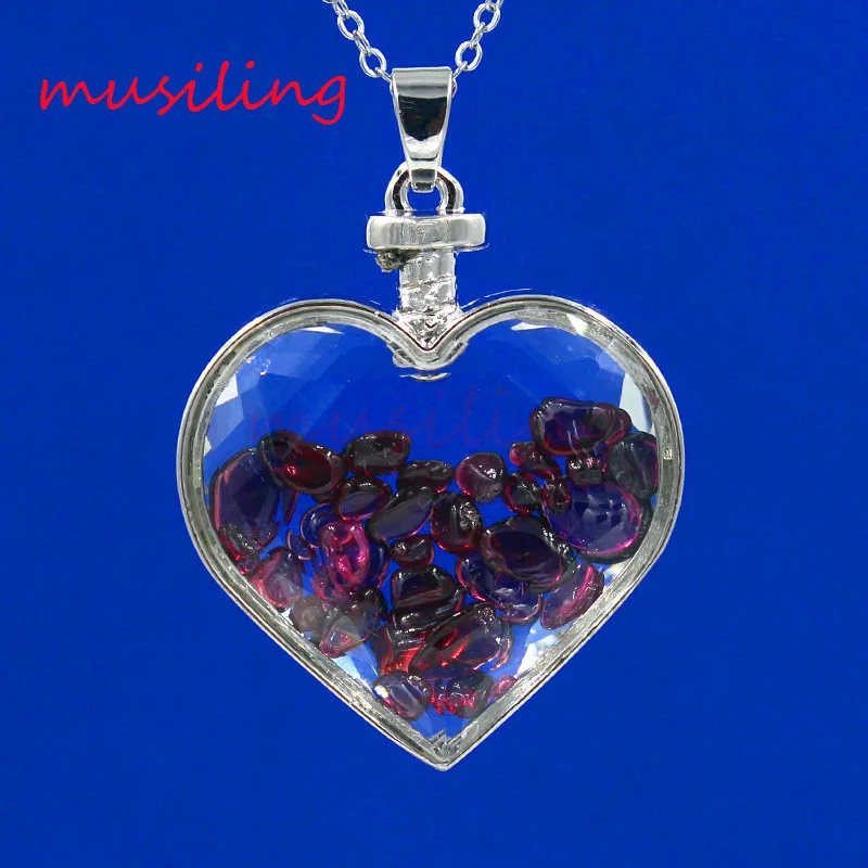 Сердце желаю удачи бутылка рейки маятниковая подвеска Подвески из природного