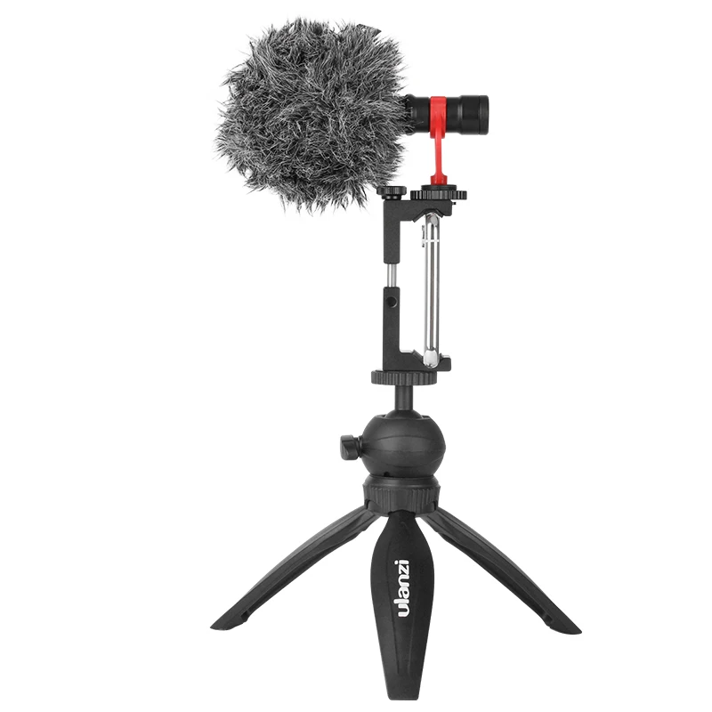 ULANZI смартфон Vlogging комплект камера штатив микрофон для iPhone мобильного телефона