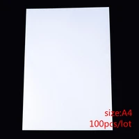 100pcslot a4 size special uv shadowless glue printing paper for making picture glass cabochon jewelry