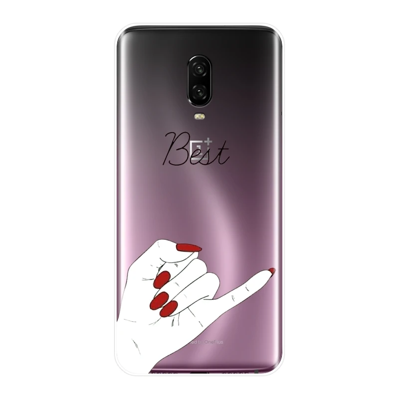 Чехол для OnePlus 3 3T 5 5T 6 6T силиконовый мягкий чехол с надписью Best Friend Cute Girl Forever One Plus
