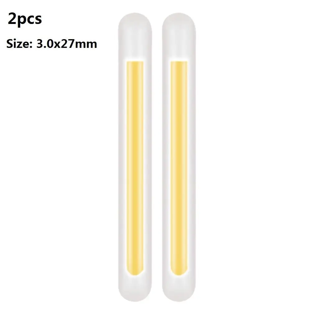 Type C 2pcs 3mm 2/15/50 шт в наборе, Портативный светящиеся рыболовные Флуоресцентный светильник палочка ночной Светильник плавающий светящийся клип на темных Удочки снасти Pesca - Цвет: Type C 2pcs 3mm
