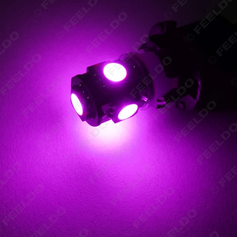200 шт. T10 5 SMD 5050 5LED 194 168 W5W автомобильный боковой клиновидный задний светильник