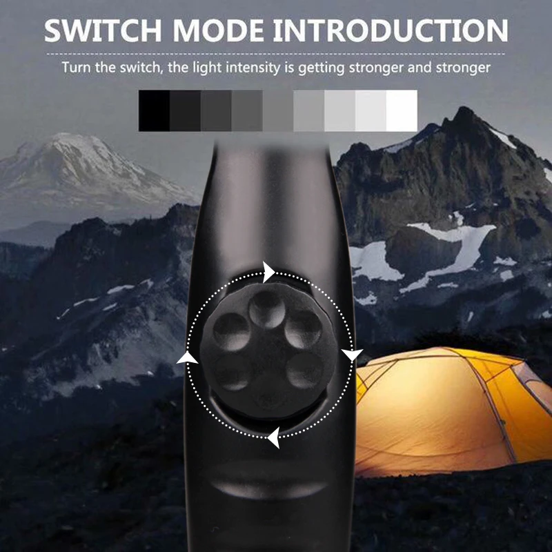 Портативный монолитный блок светодиодов походный Магнитный светильник с