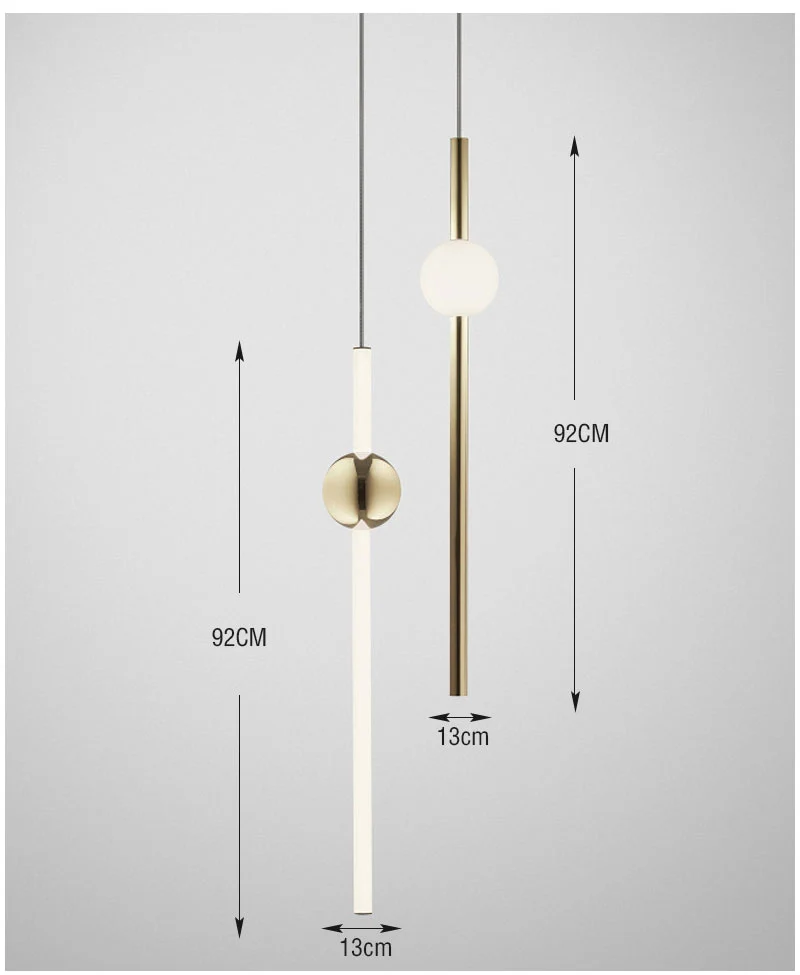 

LED Pendant Lamp cylinder light Kitchen Island Dining Room Shop Bar Counter Decoration Cylinder Pipe Pendant Light Kitchen Lamps