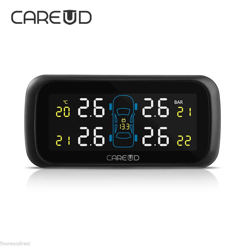 Беспроводной мониторинг давления в шинах CAREUD U903 4 стандартных внешних датчика с